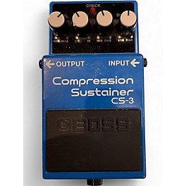 Used BOSS CS3 Compressor Sustainer Effect Pedal