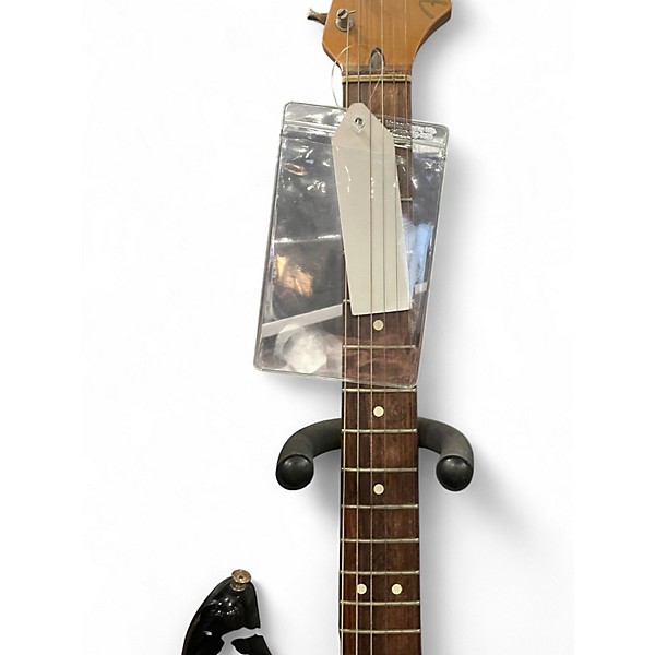 Vintage 1994 Fender Select Stratocaster Black Solid Body Electric Guitar