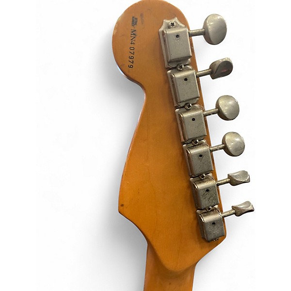 Vintage 1994 Fender Select Stratocaster Black Solid Body Electric Guitar