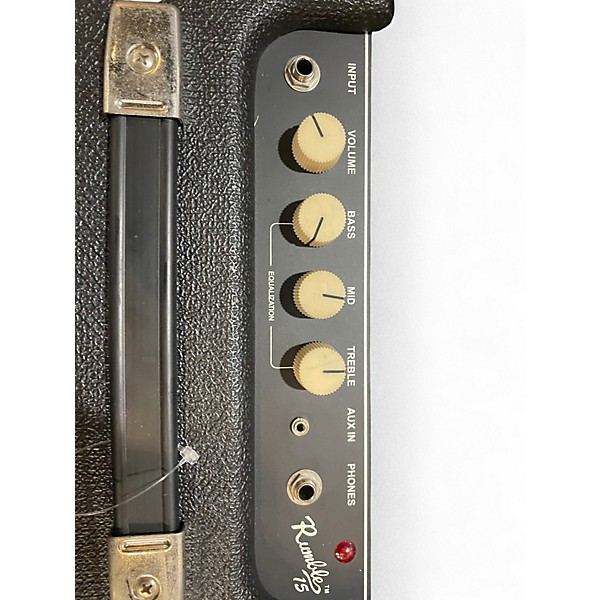 Used Fender Rumble 15 15W 1X8 Bass Combo Amp