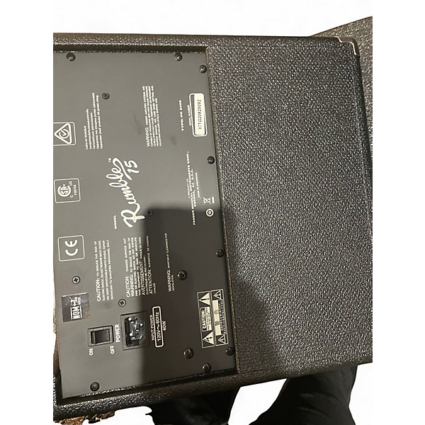 Used Fender Rumble 15 15W 1X8 Bass Combo Amp