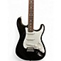 Used Fender Player Stratocaster Black Solid Body Electric Guitar thumbnail