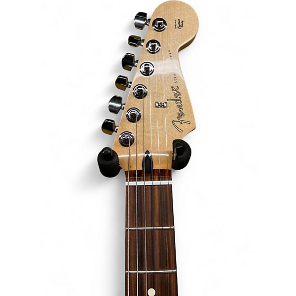 Used Fender Player Stratocaster Black Solid Body Electric Guitar