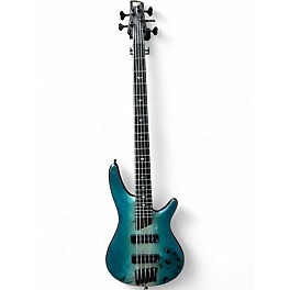 Used Ibanez SR1605B TEAL Electric Bass Guitar