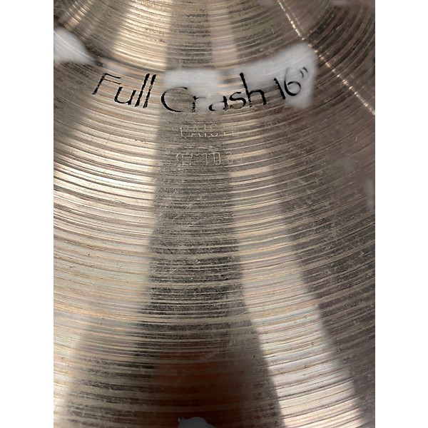 Used Paiste 16in Signature Full Crash Cymbal