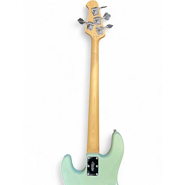 Used Sterling by Music Man Ray4 Seafoam Green Electric Bass Guitar