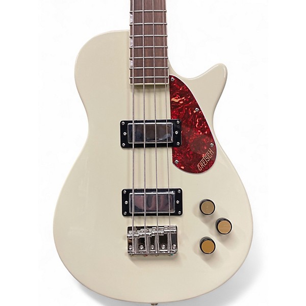 Used Gretsch Guitars Streamliner Jet Club Vintage White Electric Bass Guitar