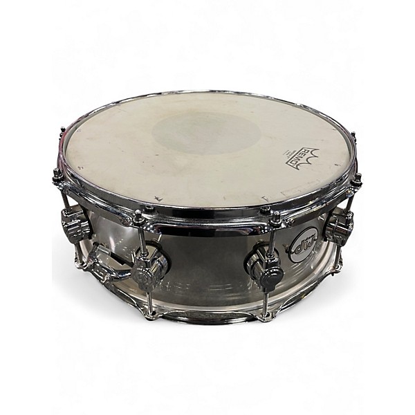 Used DW 5X14 Design Series Acrylic Snare Clear Drum