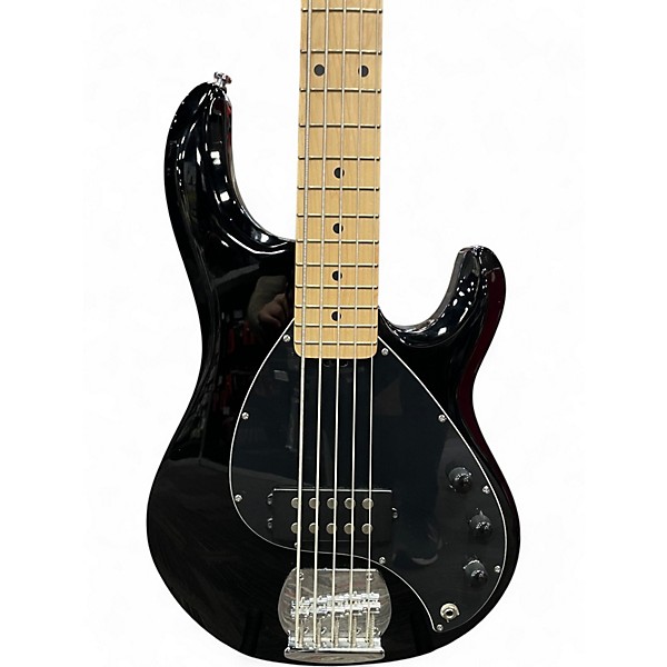 Used Sterling by Music Man Ray5 5 String Black Electric Bass Guitar