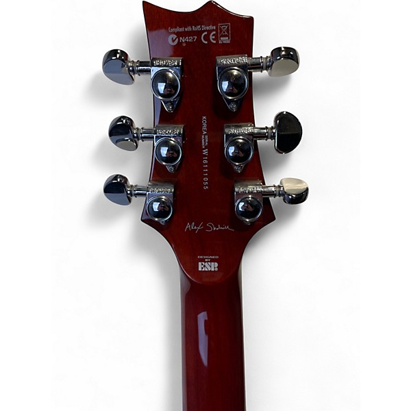 Used ESP LTD AS1 Alex Skolnick Lemonburst Solid Body Electric Guitar