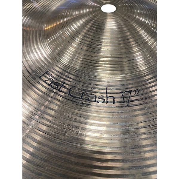 Used Paiste 17in Signature Fast Crash Cymbal