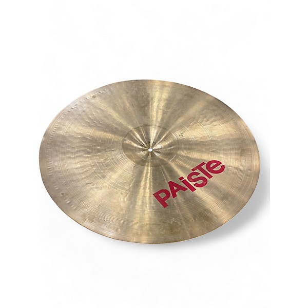 Used Paiste 22in 2002 Power Ride Cymbal