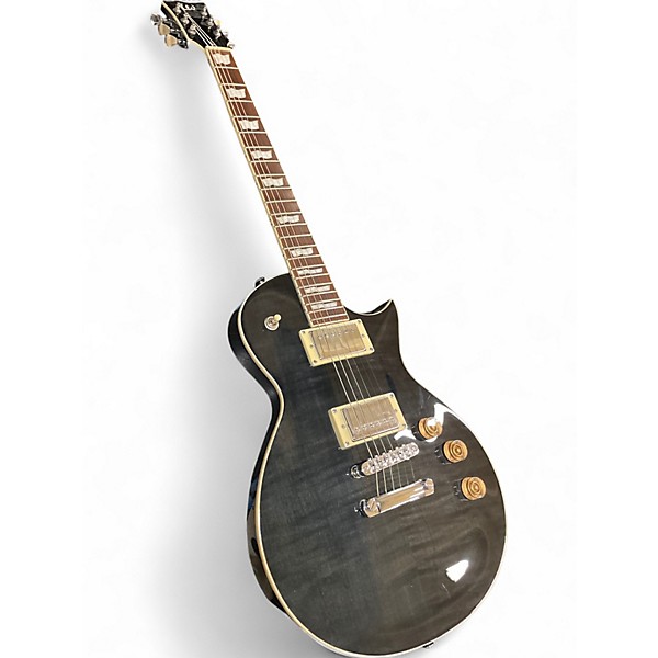 Used ESP LTD EC256 Trans Gray Solid Body Electric Guitar