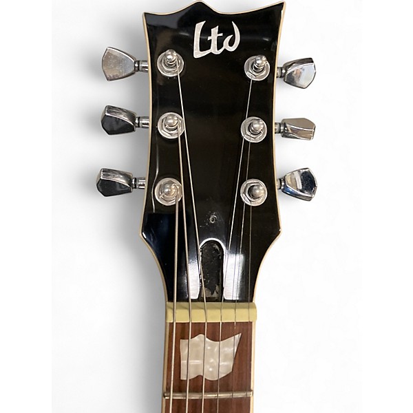 Used ESP LTD EC256 Trans Gray Solid Body Electric Guitar