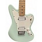 Used Squier Jazzmaster mini Surf Green Solid Body Electric Guitar
