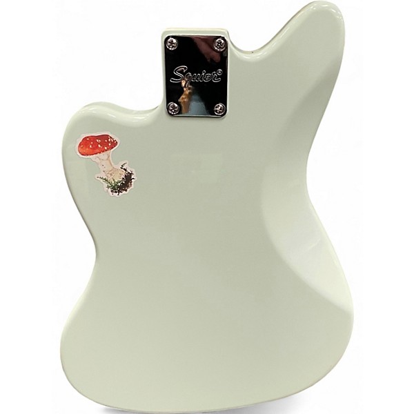 Used Squier Jazzmaster mini Surf Green Solid Body Electric Guitar