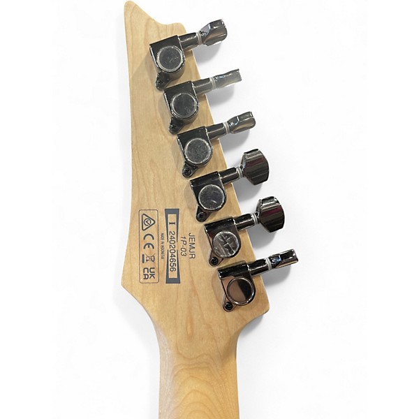 Used Ibanez JEMJR white Solid Body Electric Guitar