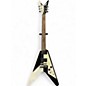 Used Dean Michael Schenker Standard Black and White Solid Body Electric Guitar thumbnail