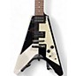 Used Dean Michael Schenker Standard Black and White Solid Body Electric Guitar