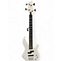 Used Mitchell MB100 WHITE Electric Bass Guitar thumbnail