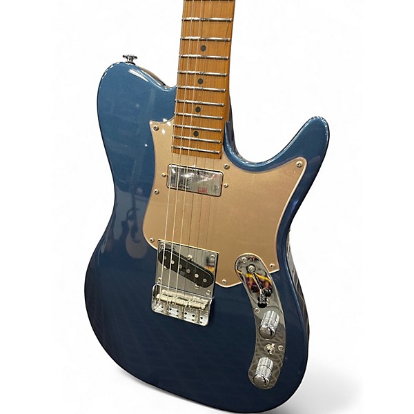 Used Ibanez AZS2209H Prussian Blue Metallic Solid Body Electric Guitar