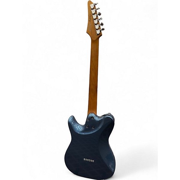 Used Ibanez AZS2209H Prussian Blue Metallic Solid Body Electric Guitar