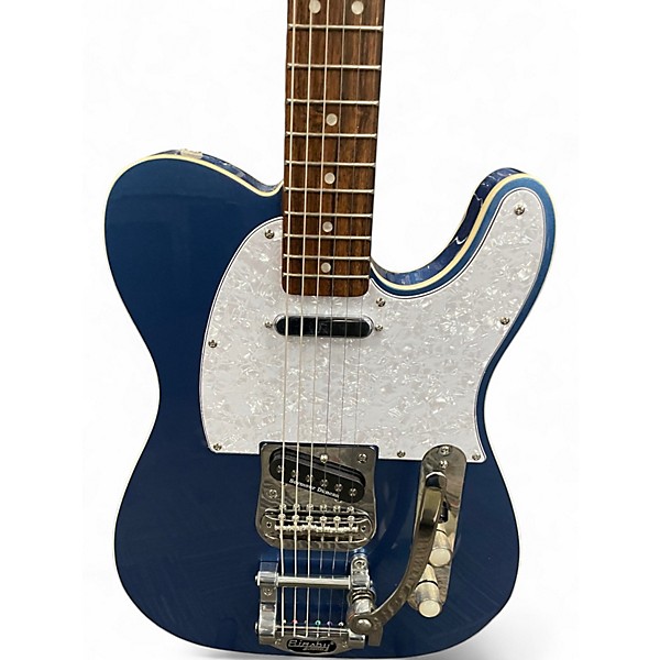 Used Squier CLASSIC VIBE 60S CUSTOM TELECASTER Lake Placid Blue Solid Body Electric Guitar