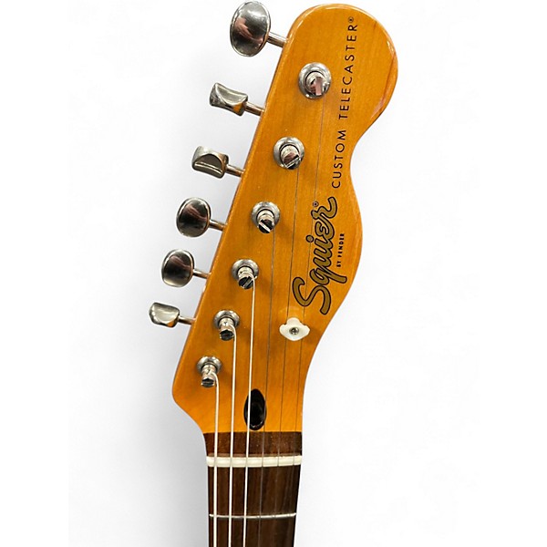 Used Squier CLASSIC VIBE 60S CUSTOM TELECASTER Lake Placid Blue Solid Body Electric Guitar