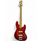 Used Valiant MiniBass Red Electric Bass Guitar thumbnail