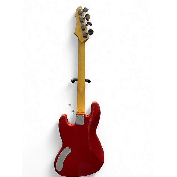Used Valiant MiniBass Red Electric Bass Guitar