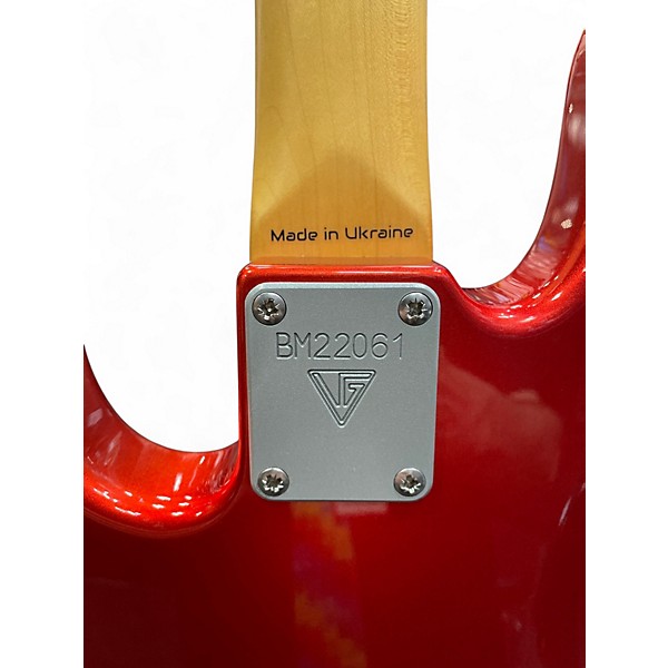 Used Valiant MiniBass Red Electric Bass Guitar