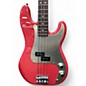 Used Fender Mod Shop Precision Bass Fiesta Red Electric Bass Guitar thumbnail