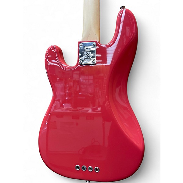 Used Fender Mod Shop Precision Bass Fiesta Red Electric Bass Guitar