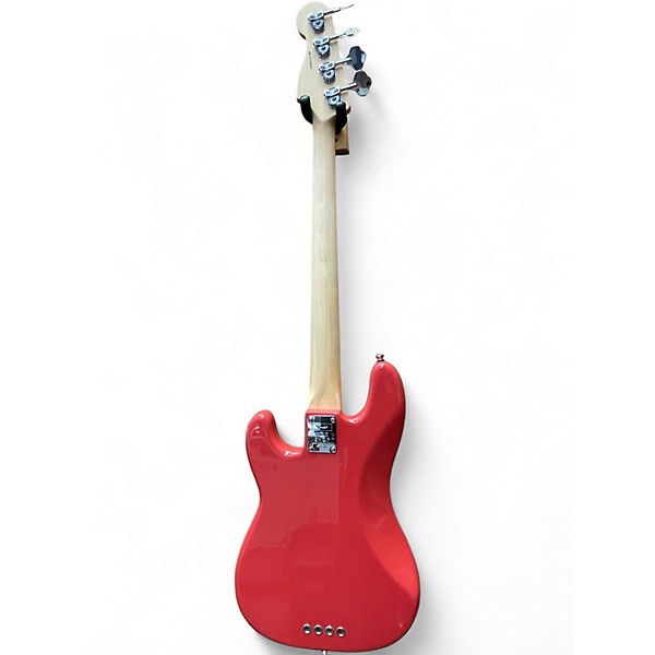 Used Fender Mod Shop Precision Bass Fiesta Red Electric Bass Guitar
