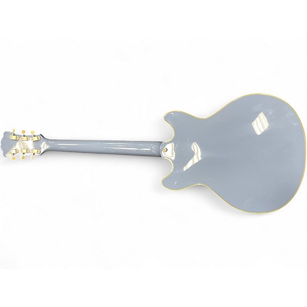 Used D'Angelico Excel Mini DC Tour slate blue Hollow Body Electric Guitar