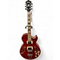 Used Ibanez AG85 TRANSPARENT RED Hollow Body Electric Guitar thumbnail