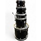 Used Mapex 5 Piece Storm Black Drum Kit