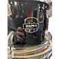 Used Mapex 5 Piece Storm Black Drum Kit