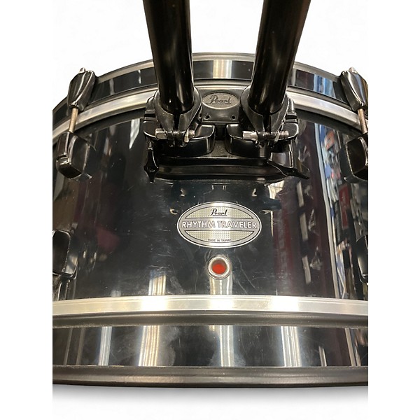 Used Pearl 4 Piece Rhythm Traveler Compact Black Drum Kit