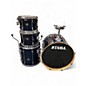 Used TAMA 4 Piece Superstar Dark Blue Drum Kit thumbnail