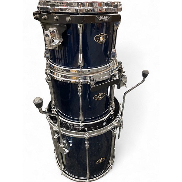 Used TAMA 4 Piece Superstar Dark Blue Drum Kit