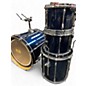 Used TAMA 4 Piece Superstar Dark Blue Drum Kit