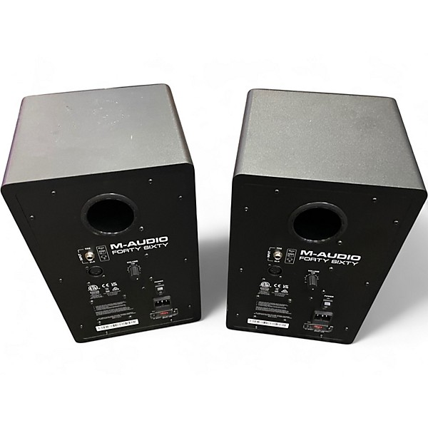 Used M-Audio Forty Sixty PAIR Powered Monitor