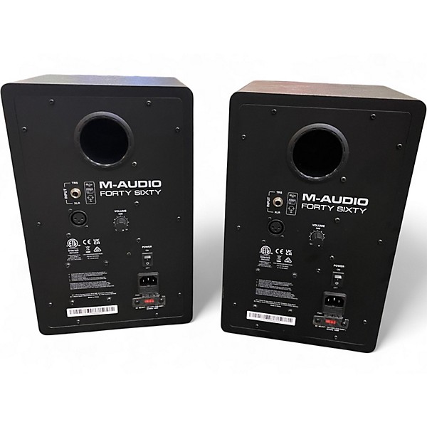Used M-Audio Forty Sixty PAIR Powered Monitor
