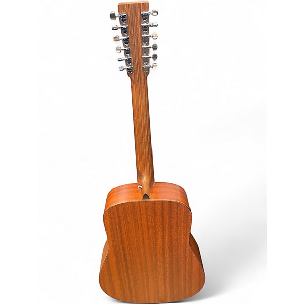 Used Martin D12X1AE Natural 12 String Acoustic Electric Guitar