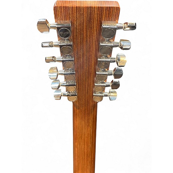 Used Martin D12X1AE Natural 12 String Acoustic Electric Guitar