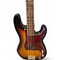 Used Squier Classic Vibe 1960S Precision Bass 3 Tone Sunburst Electric Bass Guitar