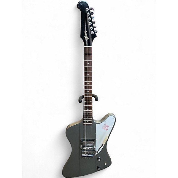 Used 2018 Gibson FIREBIRD 1 Silver Solid Body Electric Guitar