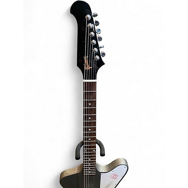 Used 2018 Gibson FIREBIRD 1 Silver Solid Body Electric Guitar