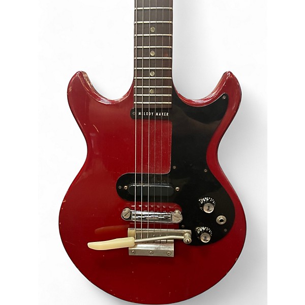 Vintage 1965 Gibson Les Paul Melody Maker Cherry Solid Body Electric Guitar